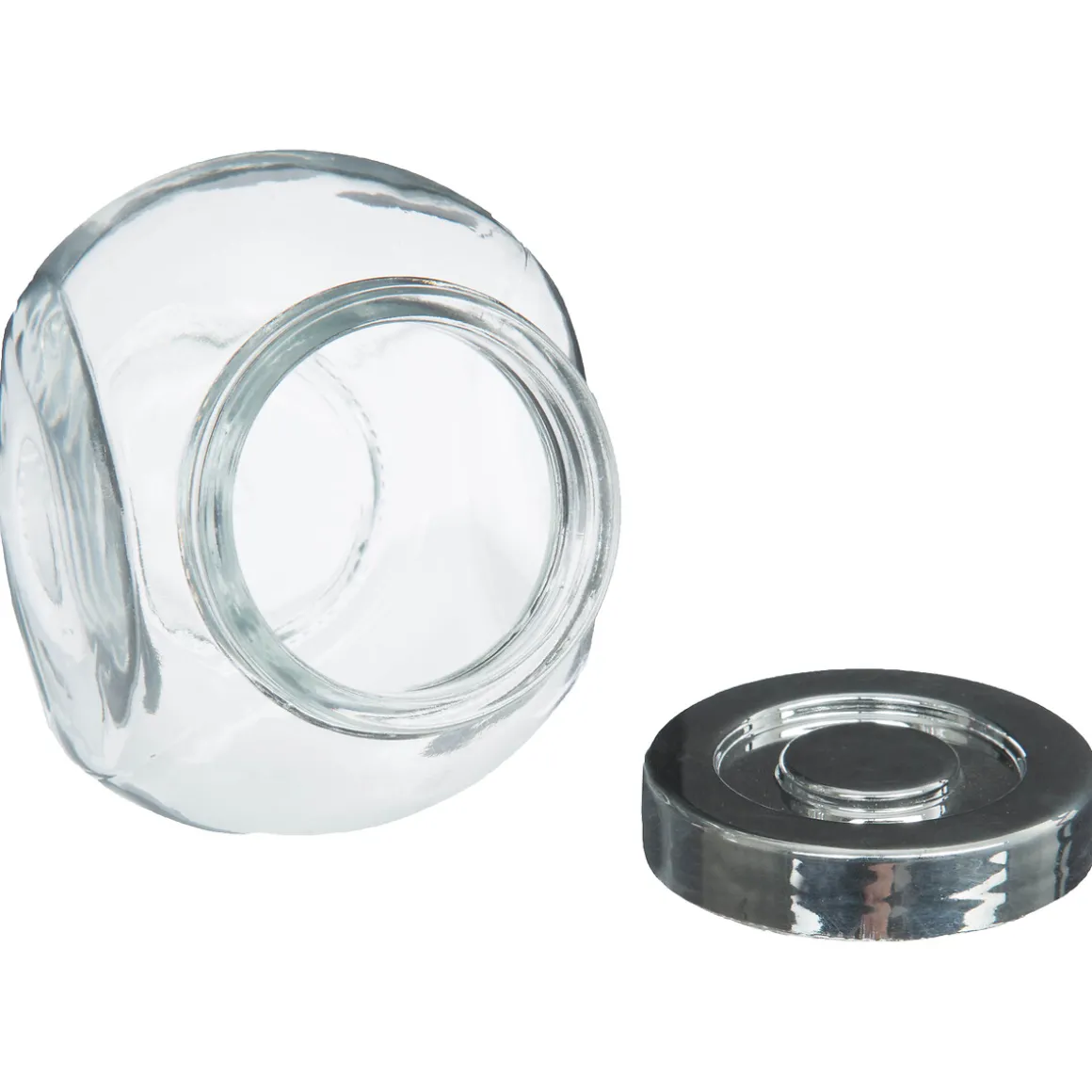 4 bocaux à épices en verre