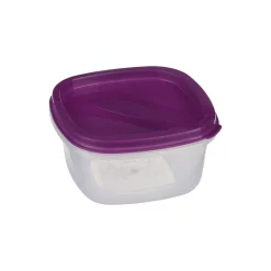 7 boîtes de conservation carrées, Plastique