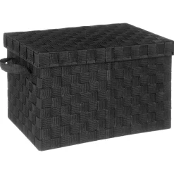 3 boîtes de rangement, Noir