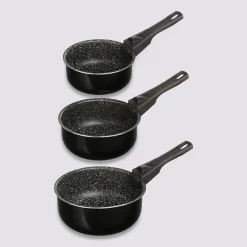 3 casseroles Aluminium poignée amovible, 16/18/20cm