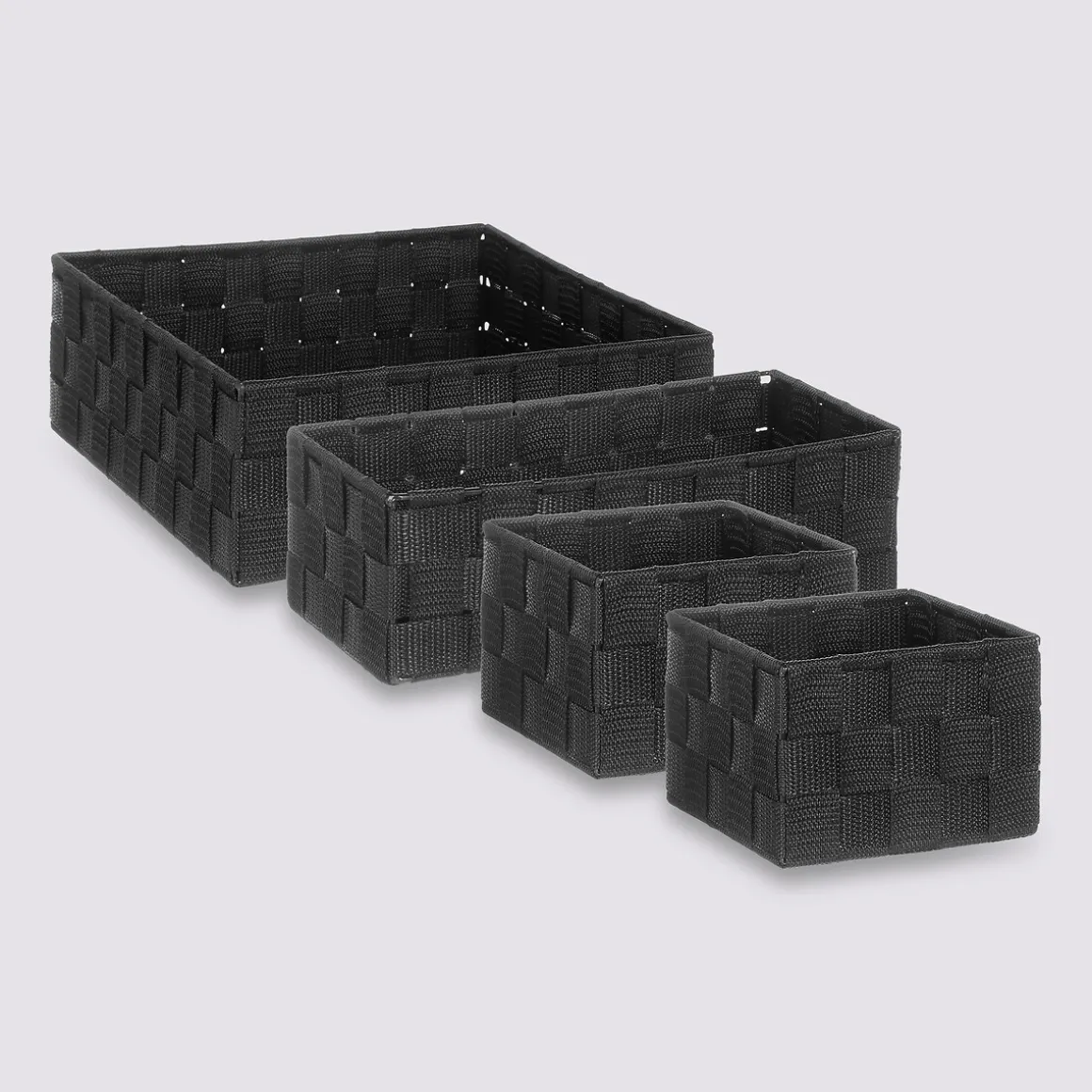 4 paniers bisauté, Noir