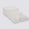 4 paniers de rangement, Blanc