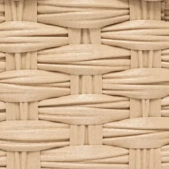 3 paniers tressées, Beige