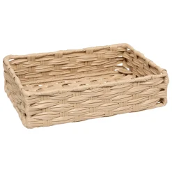 3 paniers tressées, Beige