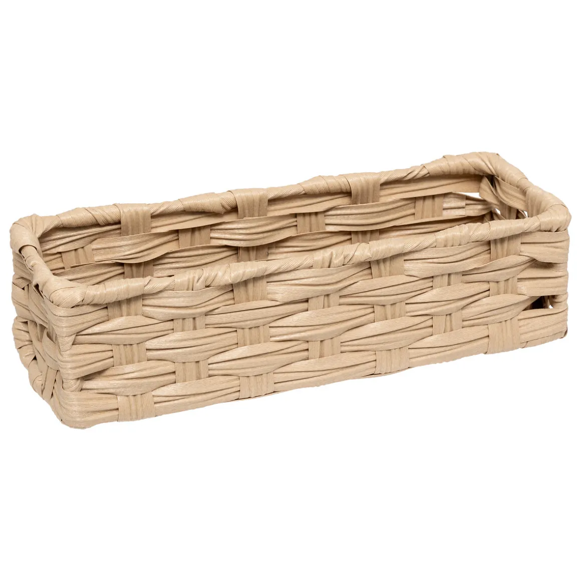 3 paniers tressées, Beige