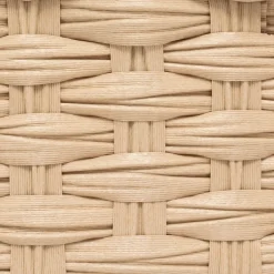 3 paniers tressées, Beige