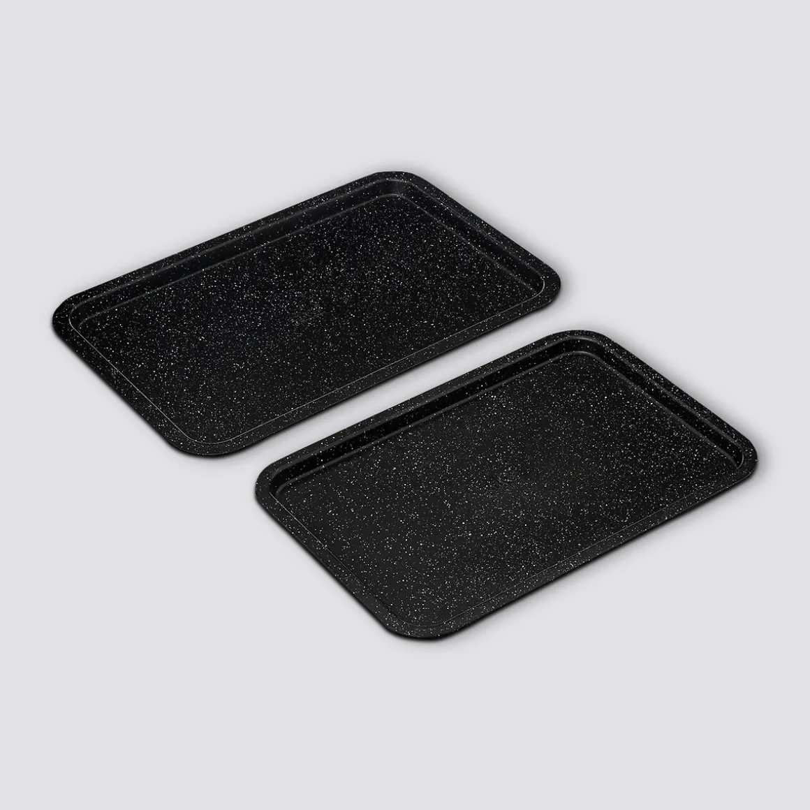 2 plaques de cuisson en acier