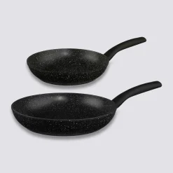 2 poêles Aluminium, 24/28 cm