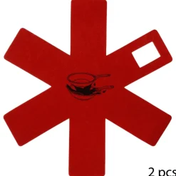 2 protections anti-rayures, Gris/rouge