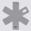6 protections anti-rayures, Gris/noir
