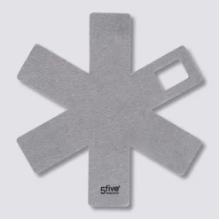 6 protections anti-rayures, Gris/noir