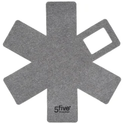 6 protections anti-rayures, Gris/noir