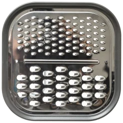 2 râpes inox avec boîte de récupération