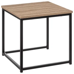 2 tables gigognes, Effet chêne naturel