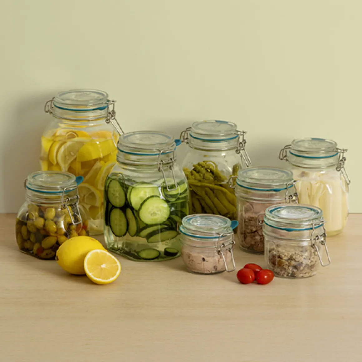 3 terrines verre, 0,3L