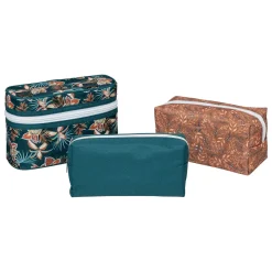4 trousses de toilette, Multicolore