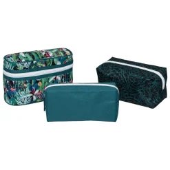 4 trousses de toilette, Multicolore