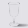 12 verres à vin réutilisables 15cl, Transparent