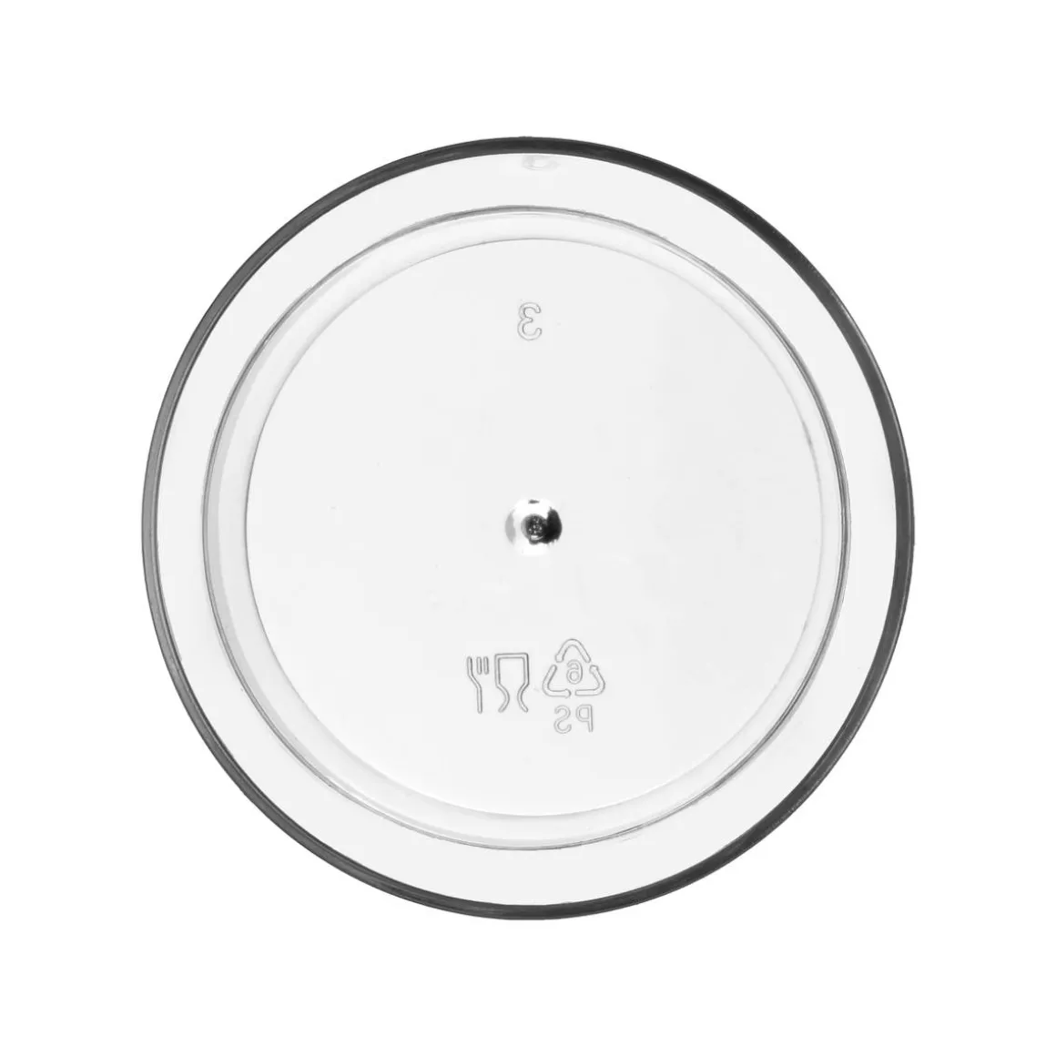 8 verrines bisautés, Plastique