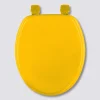Abattant WC Bois laqué, Jaune