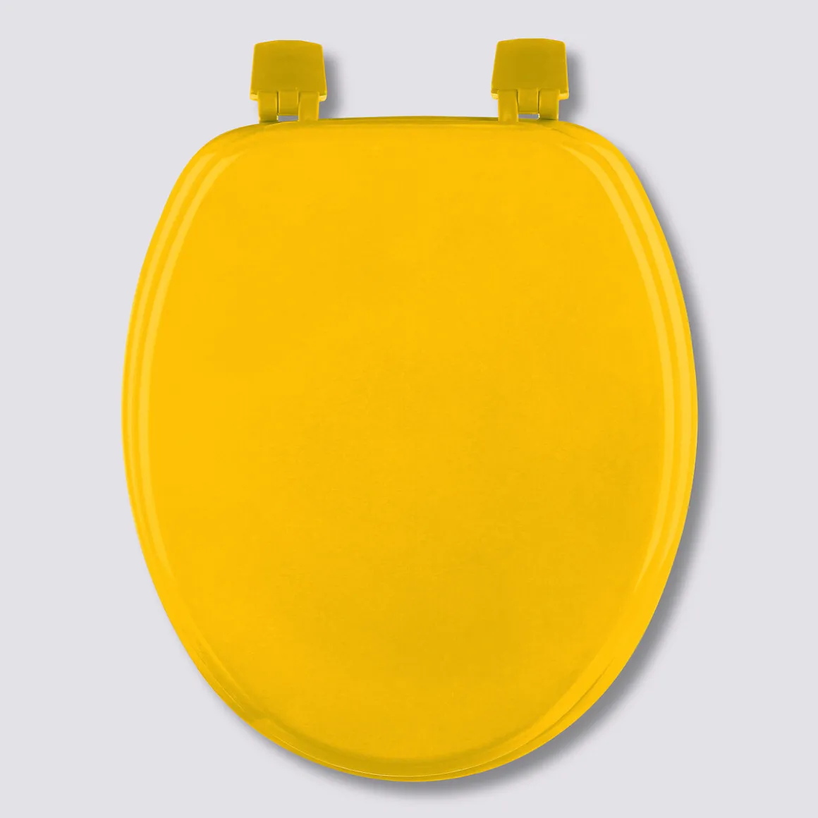 Abattant WC Bois laqué, Jaune