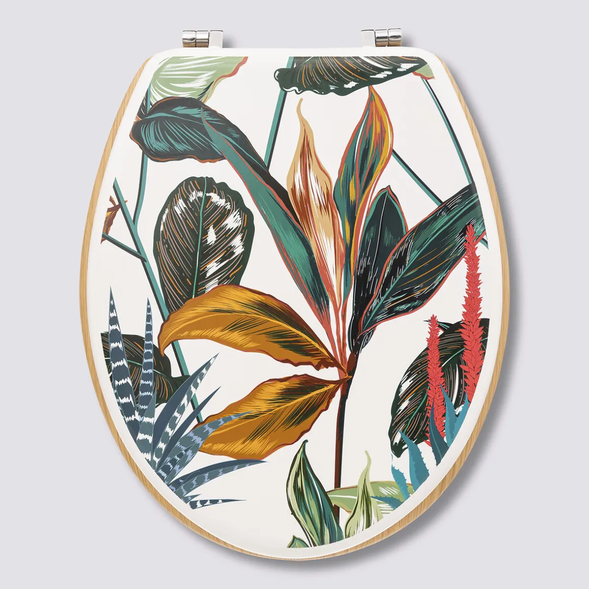 Abattant WC Bois, Multicolore