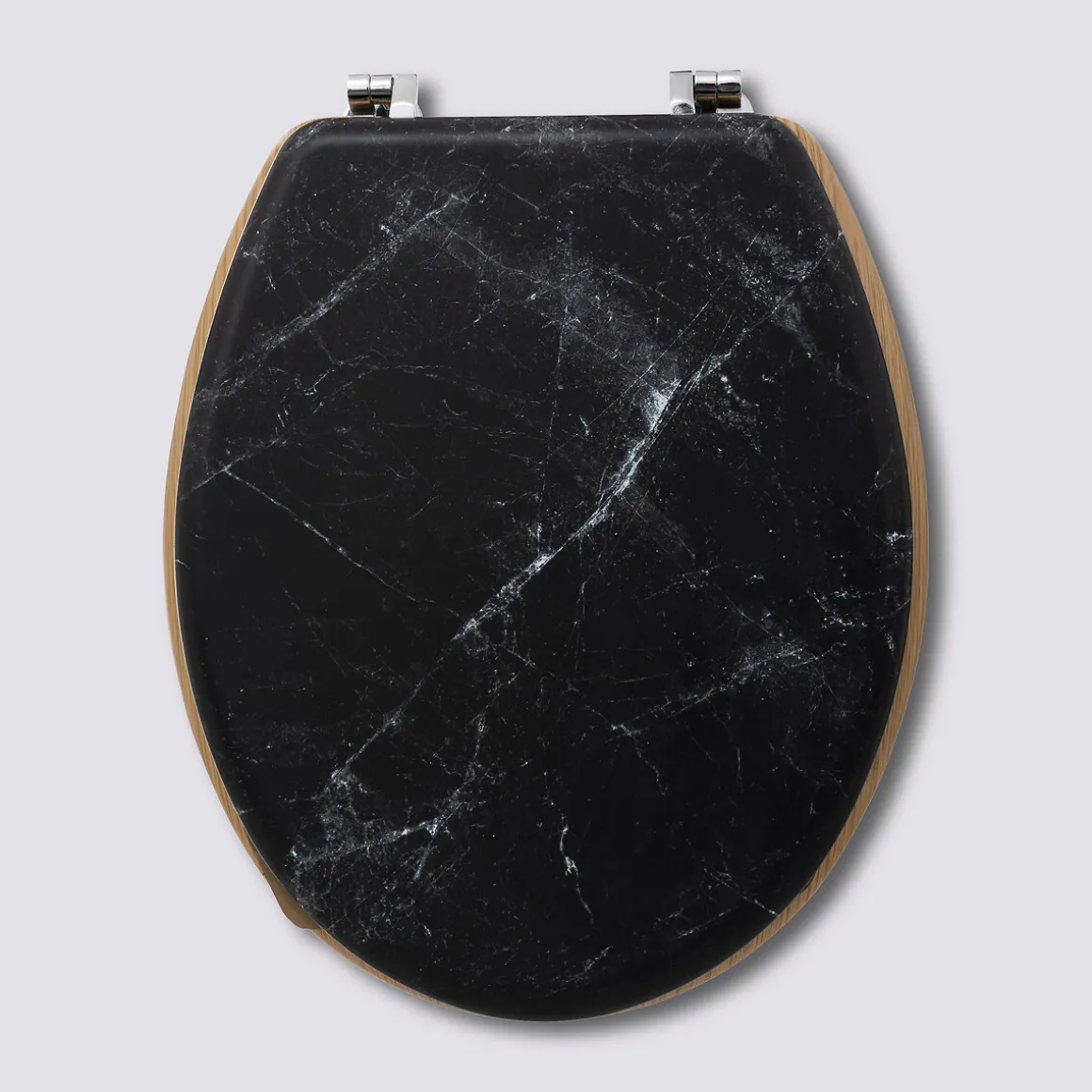 Abattant WC Bois, Noir