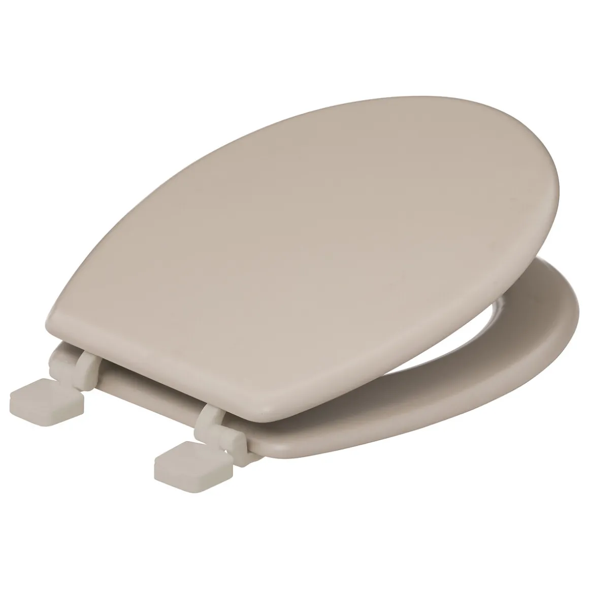 Abattant WC bois, Taupe