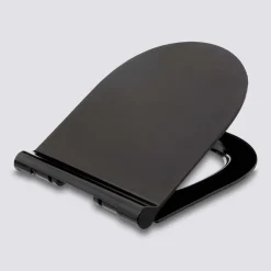Abattant WC ultra fin, Noir