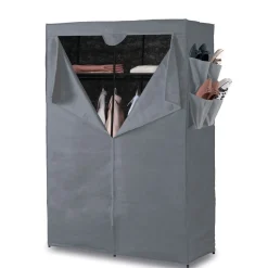Armoire 2 penderies, Gris