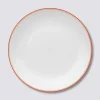 Assiette 25 cm, Rose nacarat