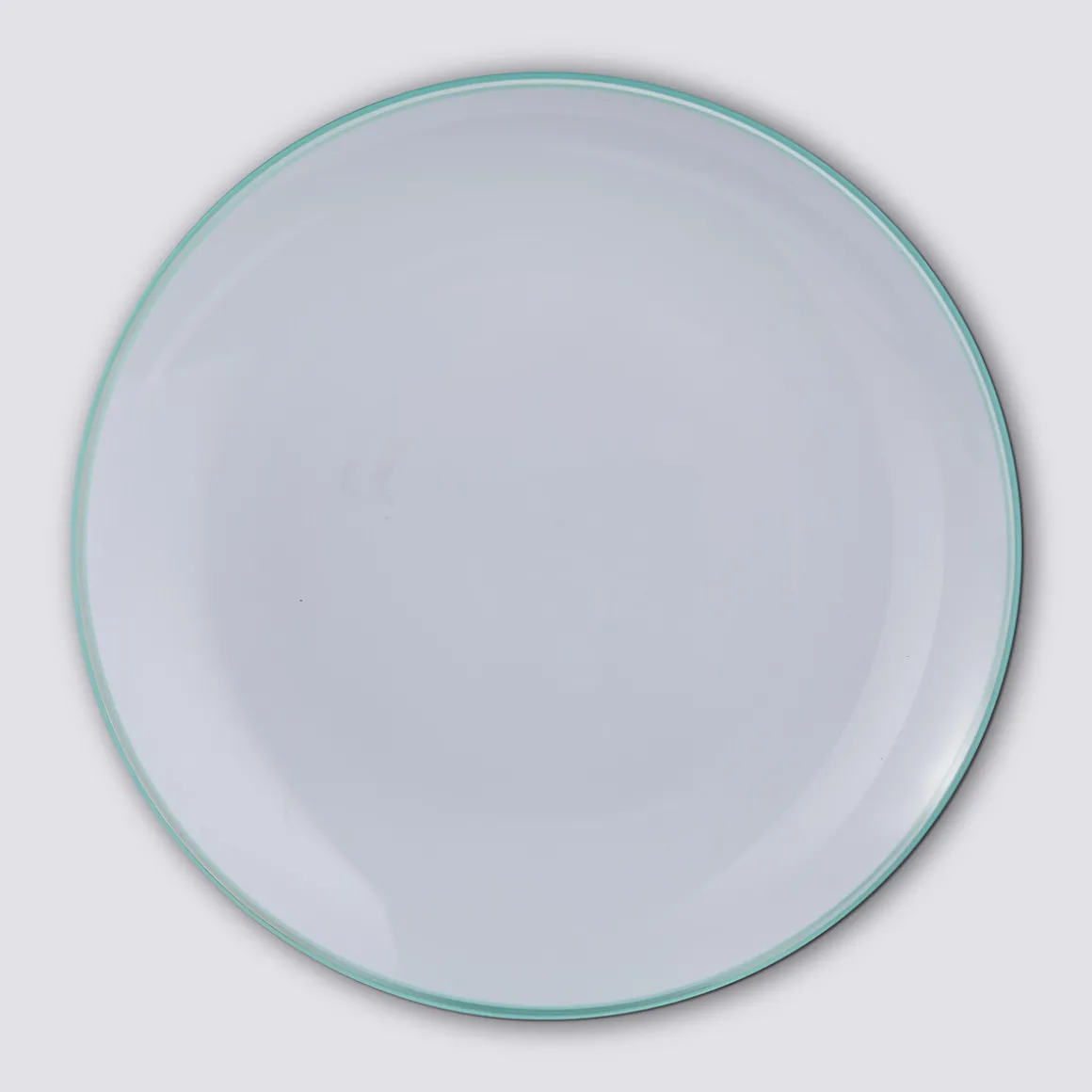 Assiette 25 cm, Vert menthe