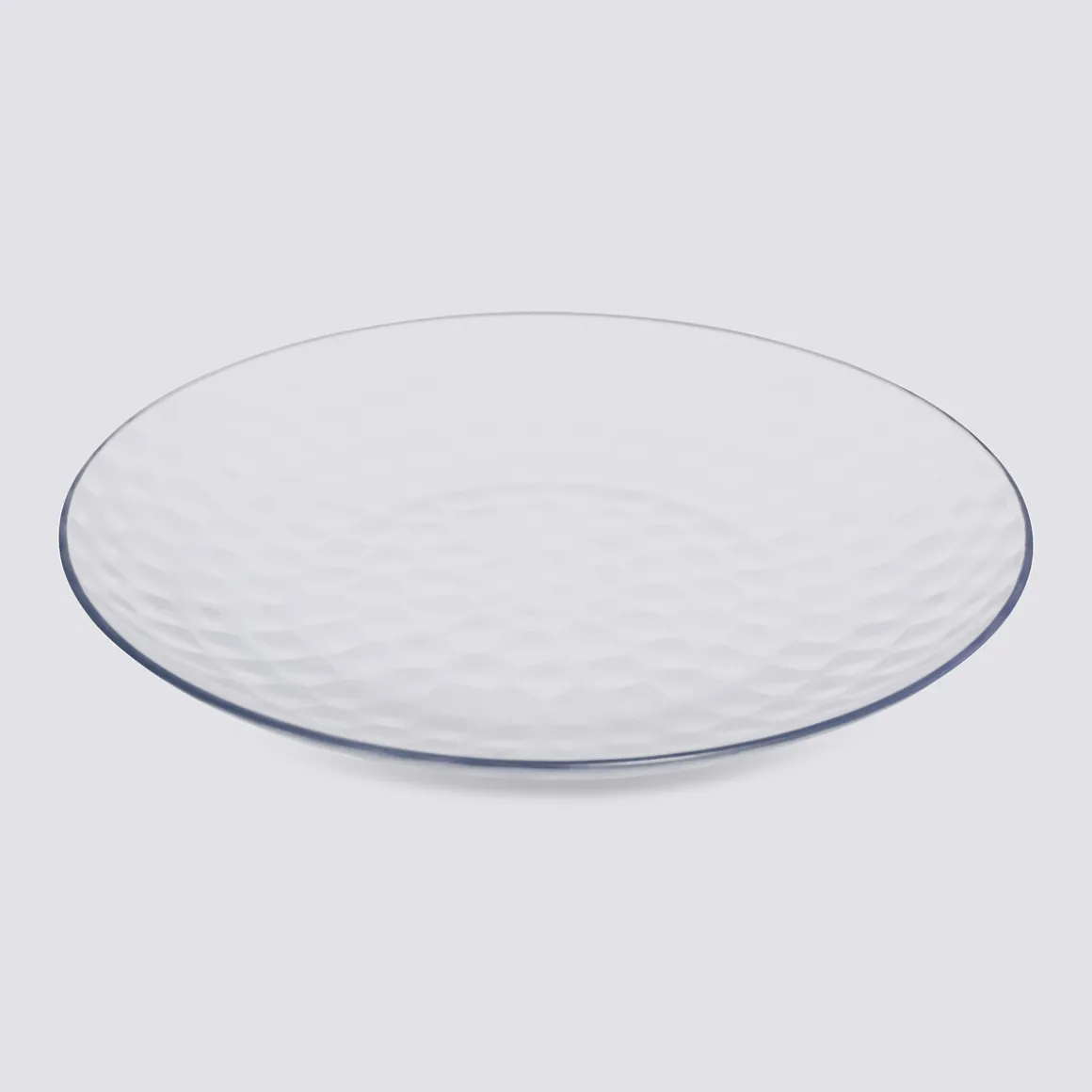 Assiette 24cm, Transparent