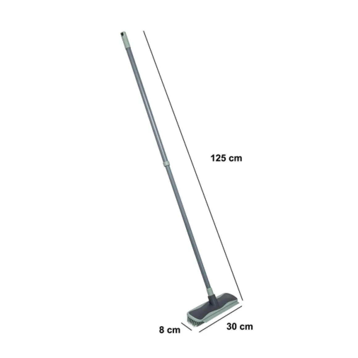 Balai antichoc téléscopique, H. 125 cm