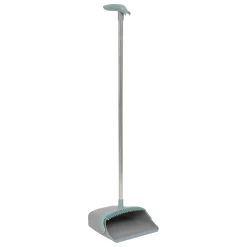 Balai et pelle pivotant, Gris et bleu