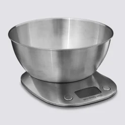 Balance digitale avec bol, Inox