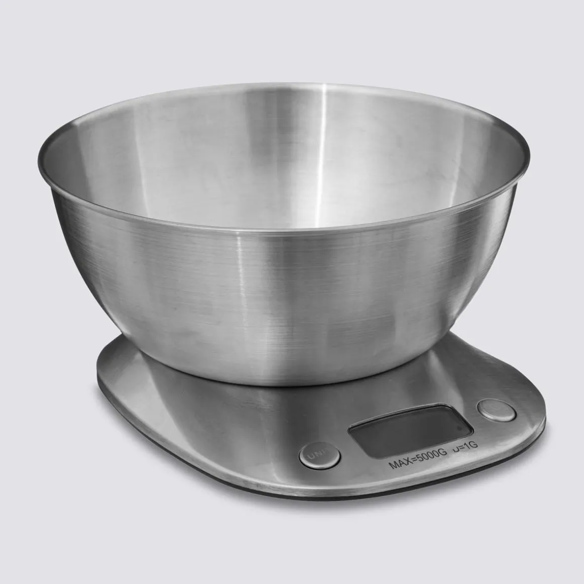 Balance digitale avec bol, Inox