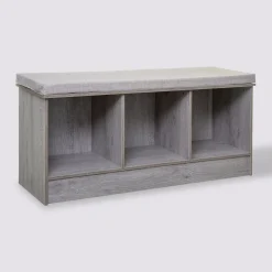 Banc 3 cases, Effet chêne gris