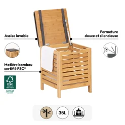 Banc de rangement