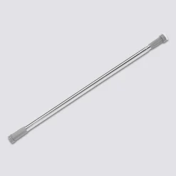 Barre de douche extensible 70x120cm, Inox