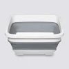 Bassine retractable 8L -  Blanc, Gris