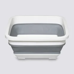 Bassine retractable 8L -  Blanc, Gris