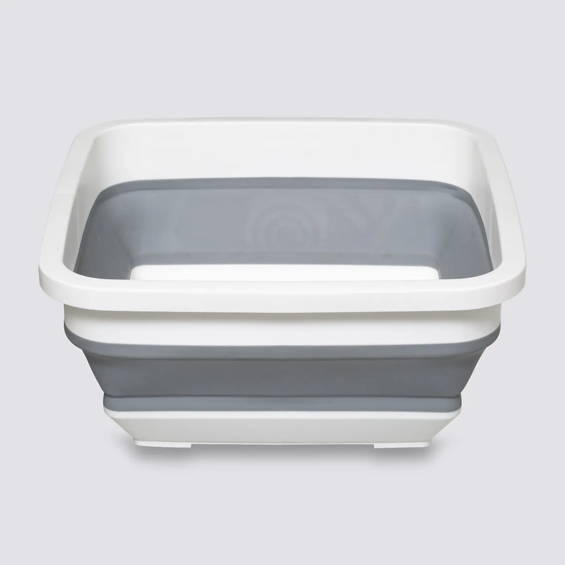 Bassine retractable 8L - Blanc, Gris