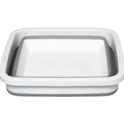 Bassine retractable 8L - Blanc, Gris