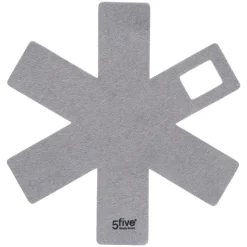 Batterie de cuisine en aluminium, 4 pièces + 6 protections
