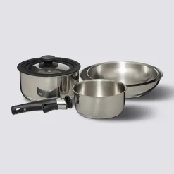 Batterie de cuisine, Inox