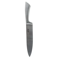 Bloc 5 couteaux, manche acier