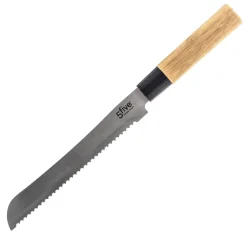 Bloc 5 couteaux, manche bambou