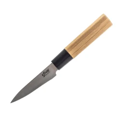 Bloc 5 couteaux, manche bambou
