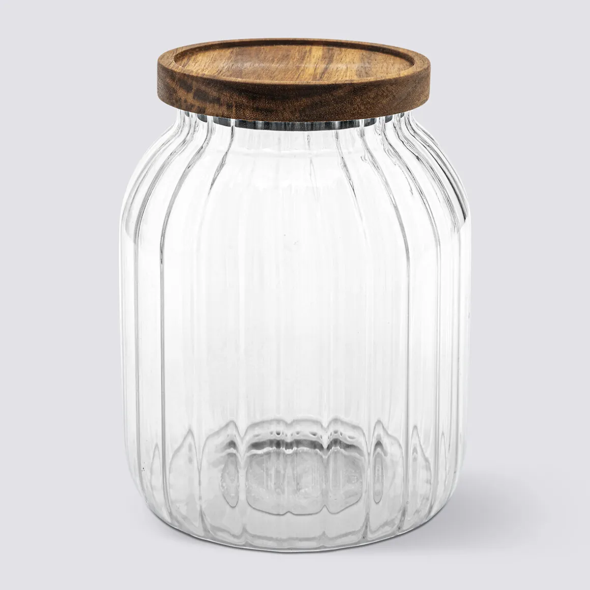 Bocal en verre 2L, Acacia
